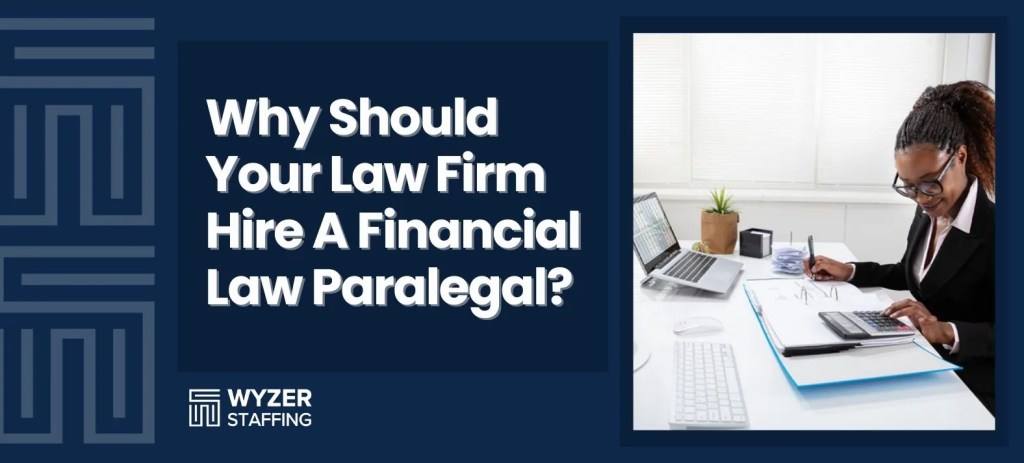 finance paralegal