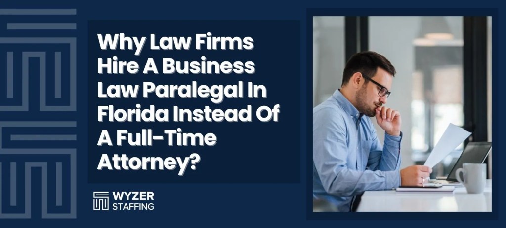 Business Law Paralegal in Florida