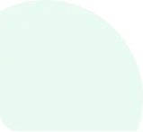 Green circular blob against a gray background.