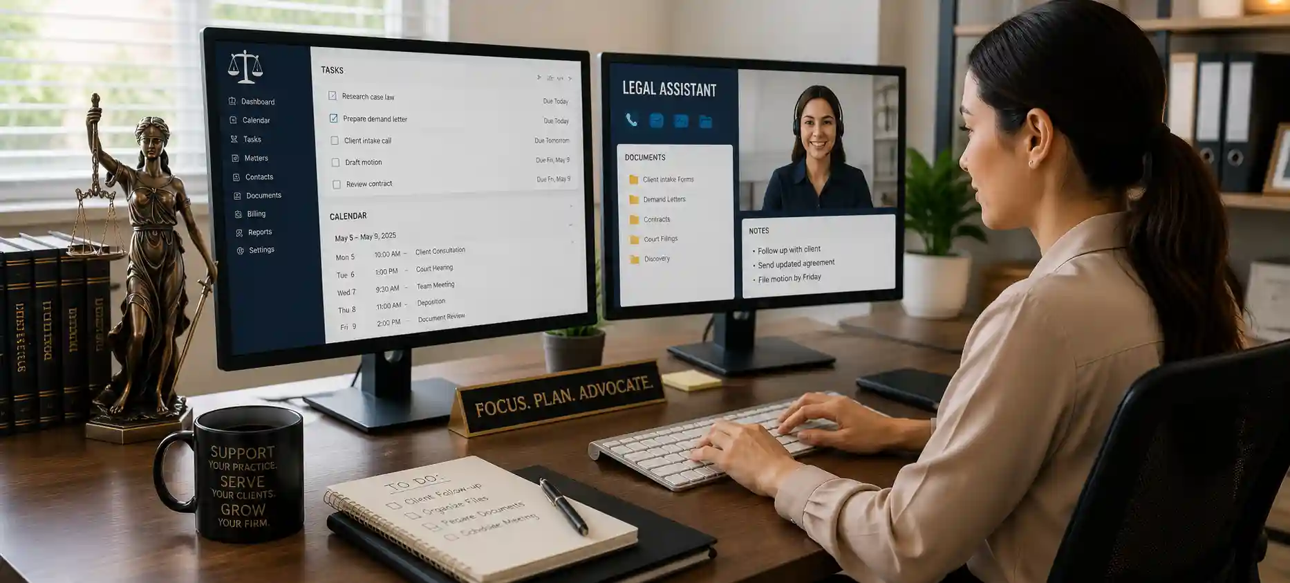 remote legal staff